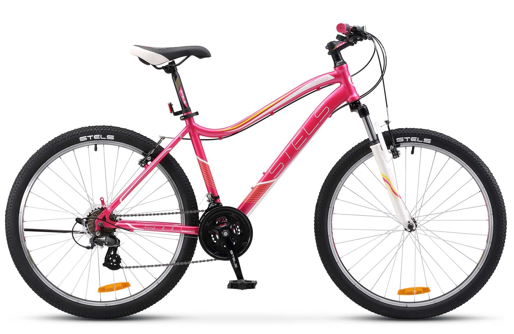

Велосипед Stels Miss 5000 V 26 (2018) фиолетовый 17"