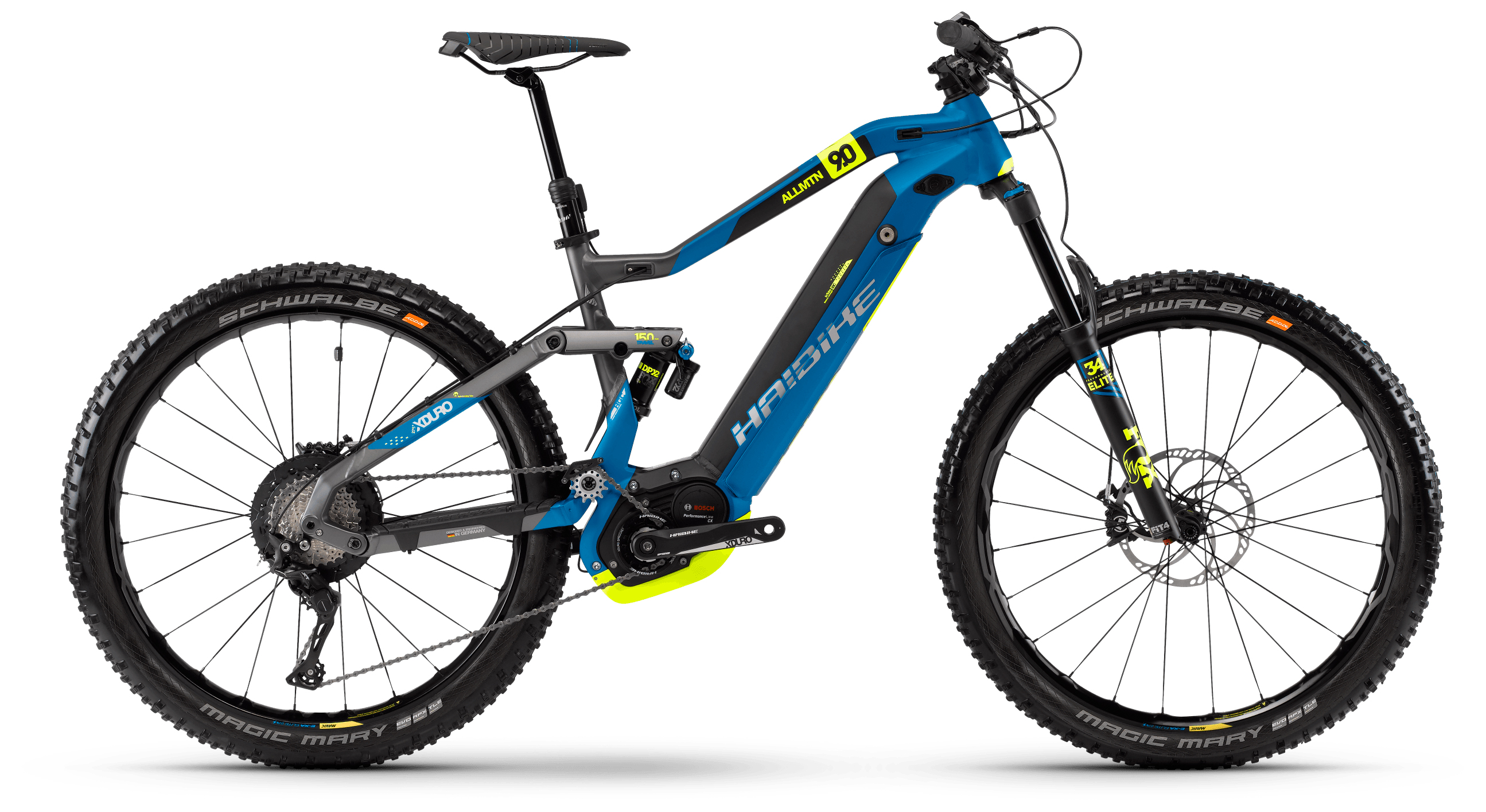 Электровелосипед HAIBIKE Xduro ALLMTN 9.0 500WH 11S XT (2018)