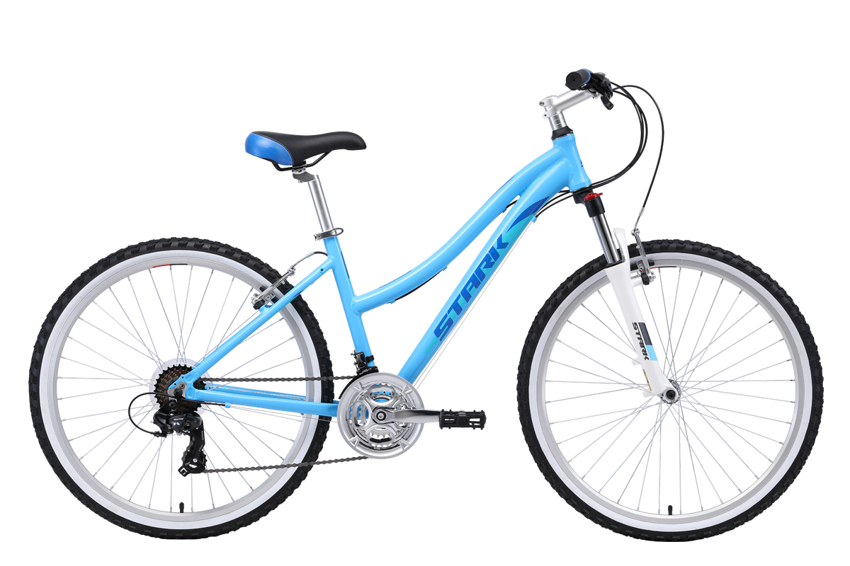 

Велосипед STARK, Велосипед Stark Luna 26.2 V (2019) голубой/бирюзовый