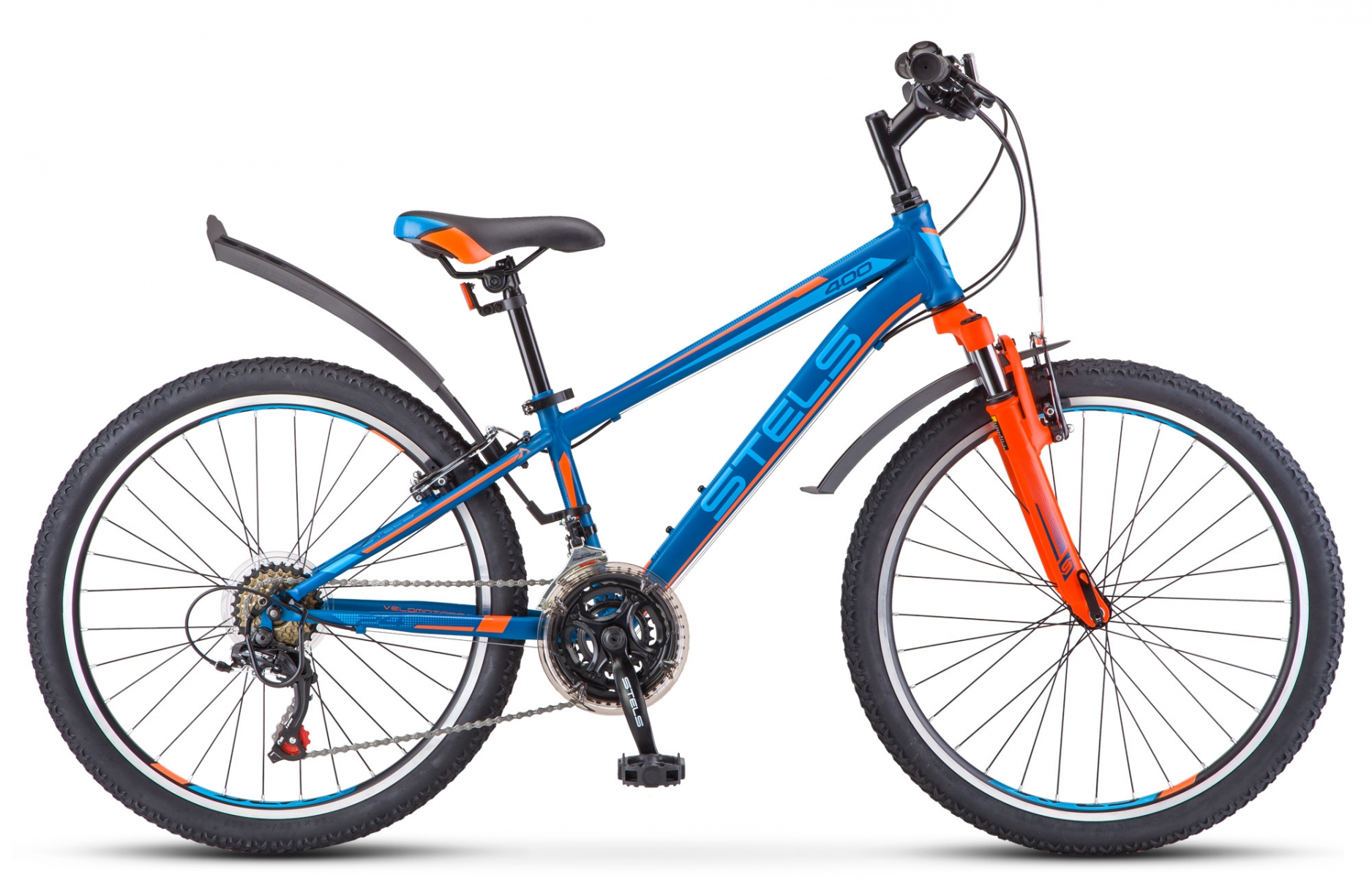 

Велосипед Stels Navigator 400 V 24 V040 (2018) серо-зеленый