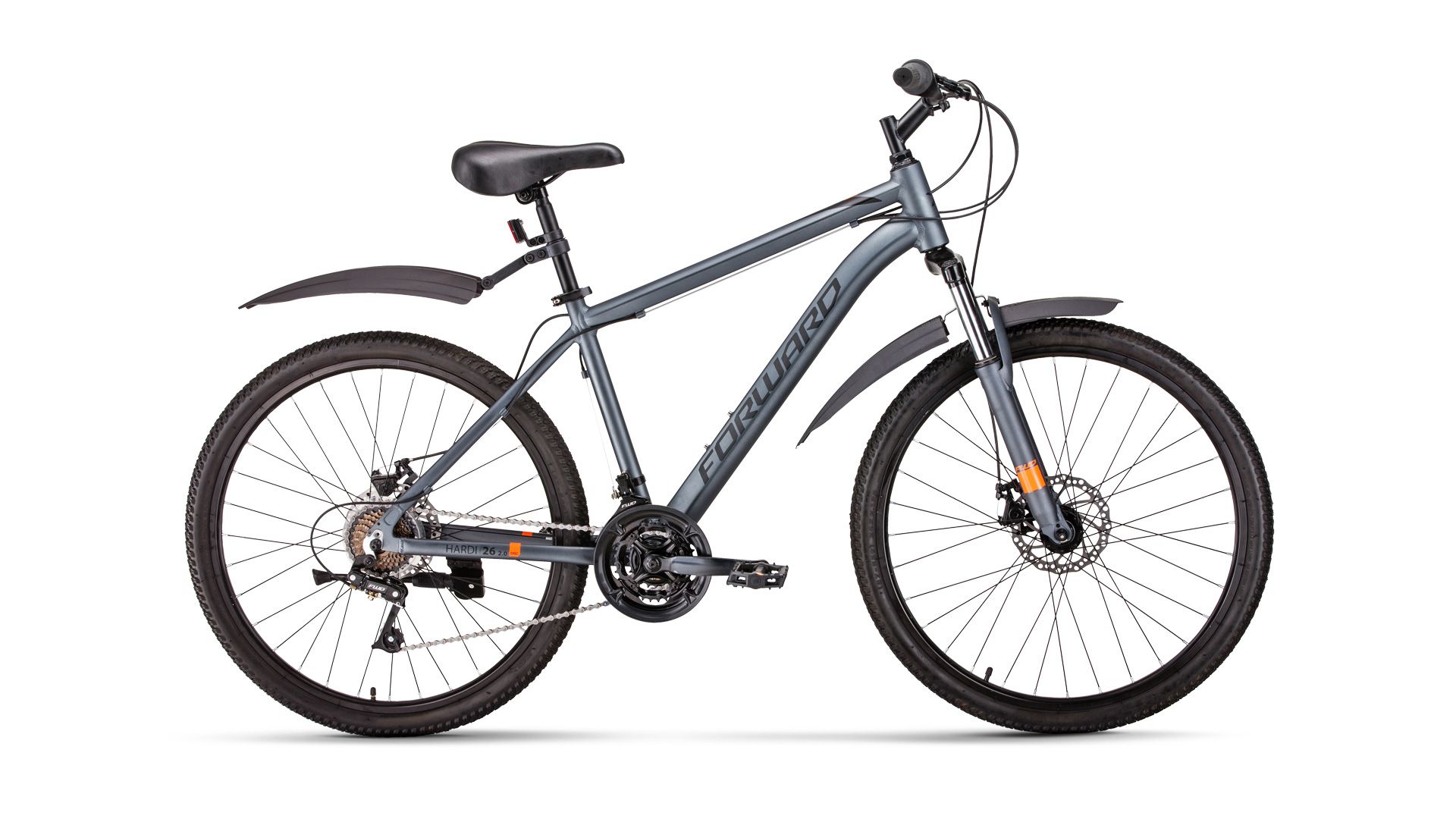 

Велосипед Forward Hardi 26 2.0 disc (2019) желтый