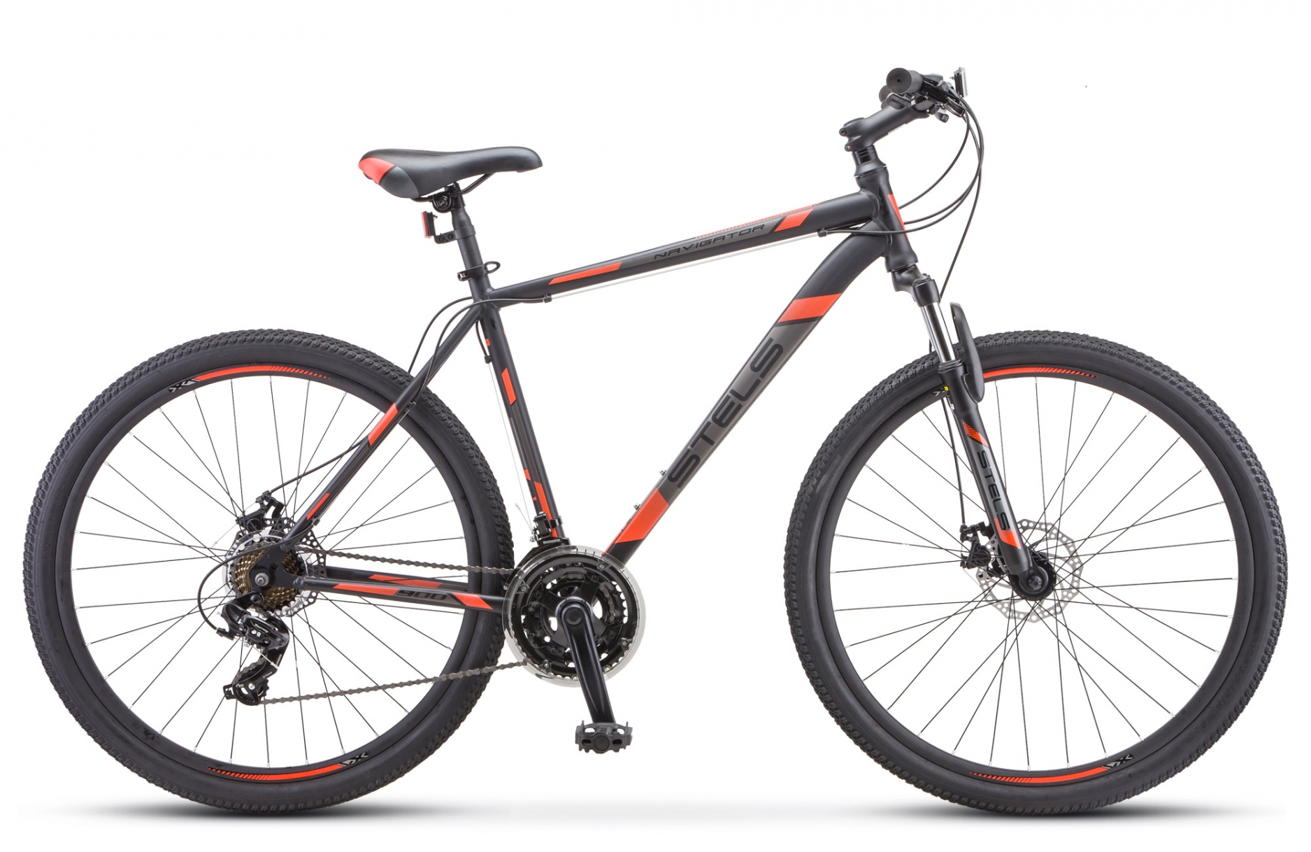 

Велосипед Stels Navigator 900 MD 29 F010 (2019) черно-красный