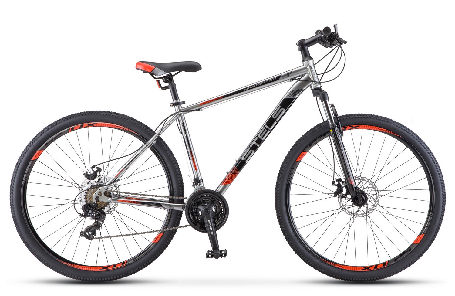 

Велосипед Stels Navigator 900 MD 29 (2018) хромированный 17.5"