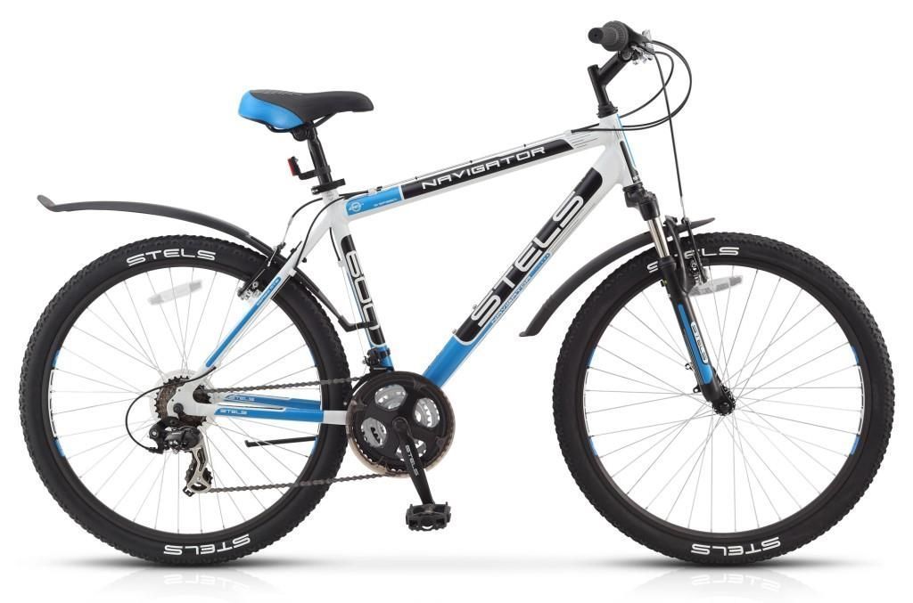 

Велосипед Stels Navigator 600 V 26 (2016) серебристо-зеленый