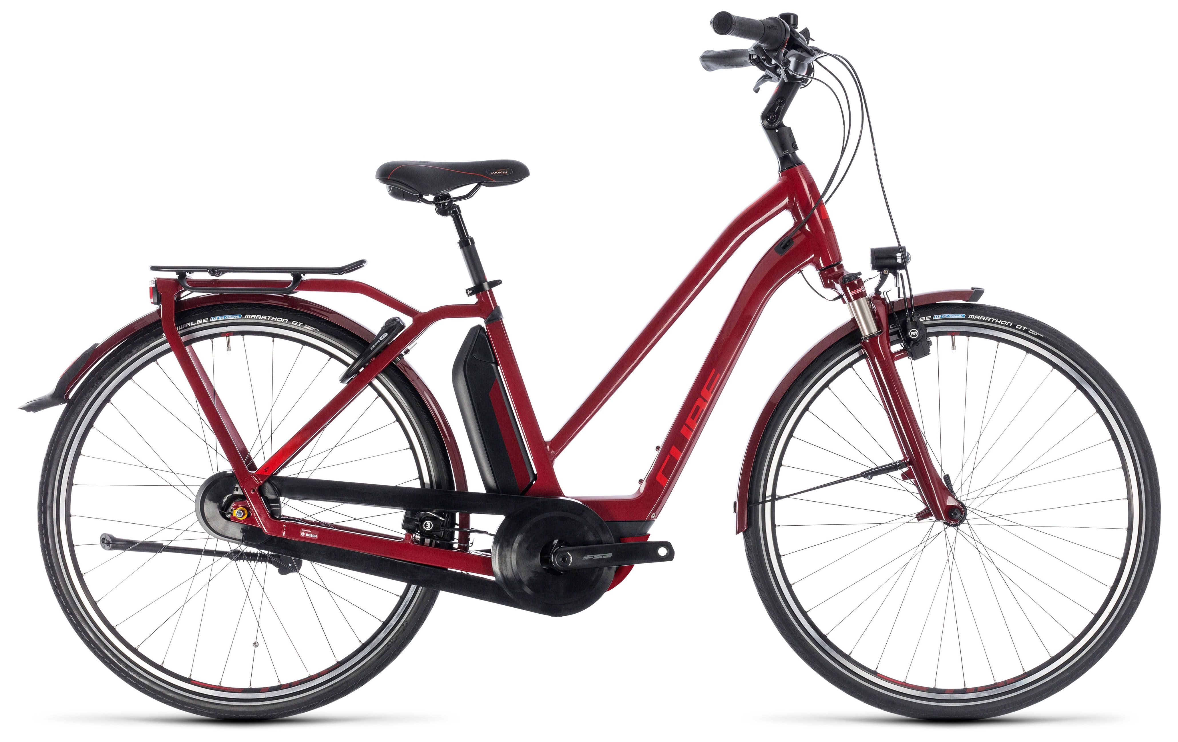 Электровелосипед CUBE Town HYBRID PRO 500 TRAPEZE (2018)