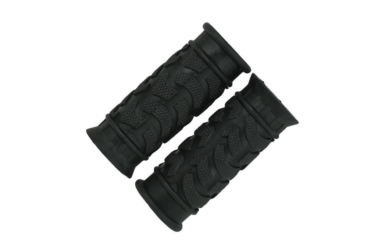Грипсы MTB ST-43 90mm black, резина, черные