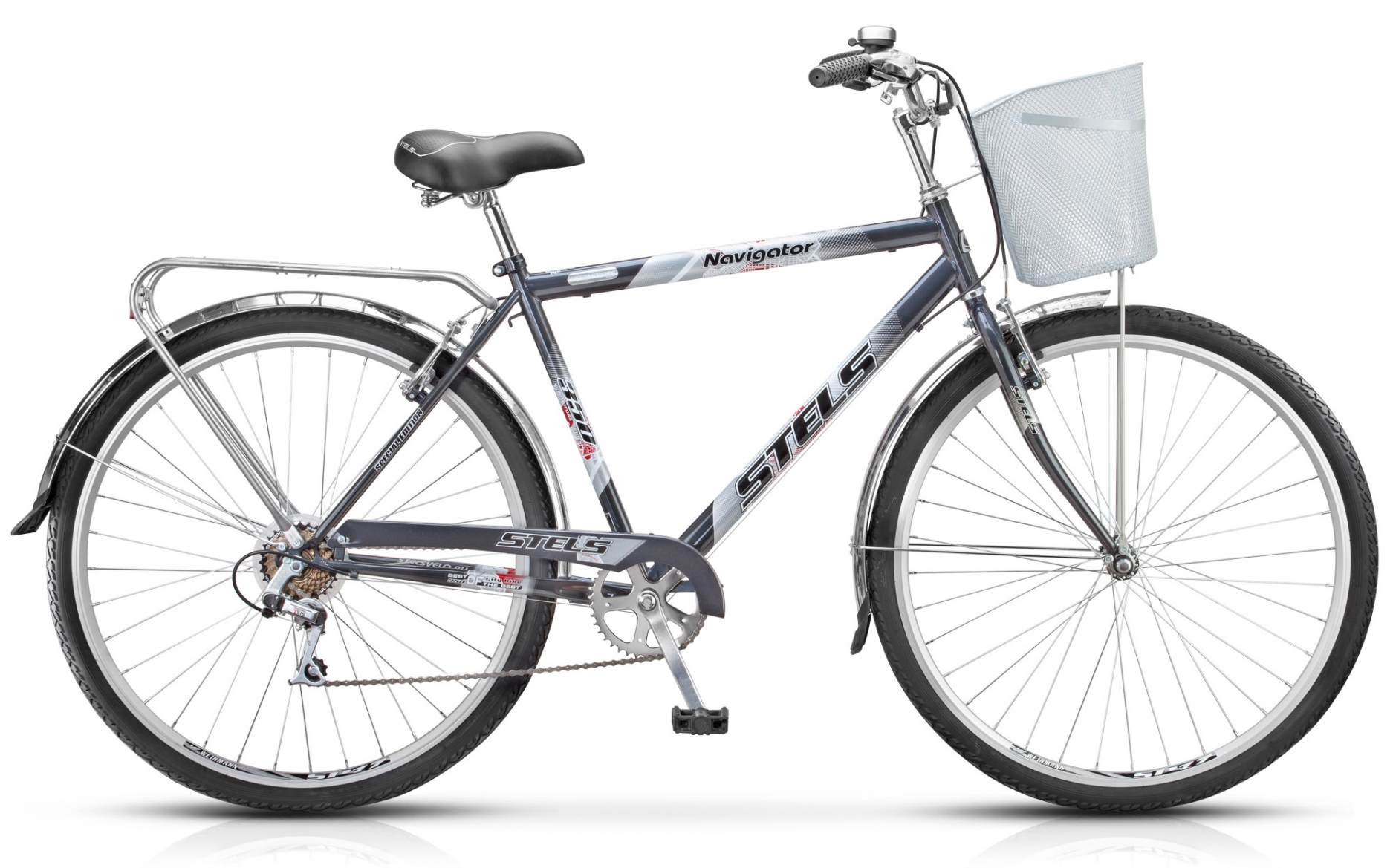 

Велосипед Stels Navigator 350 Gent 28 (2018) чёрный 20"