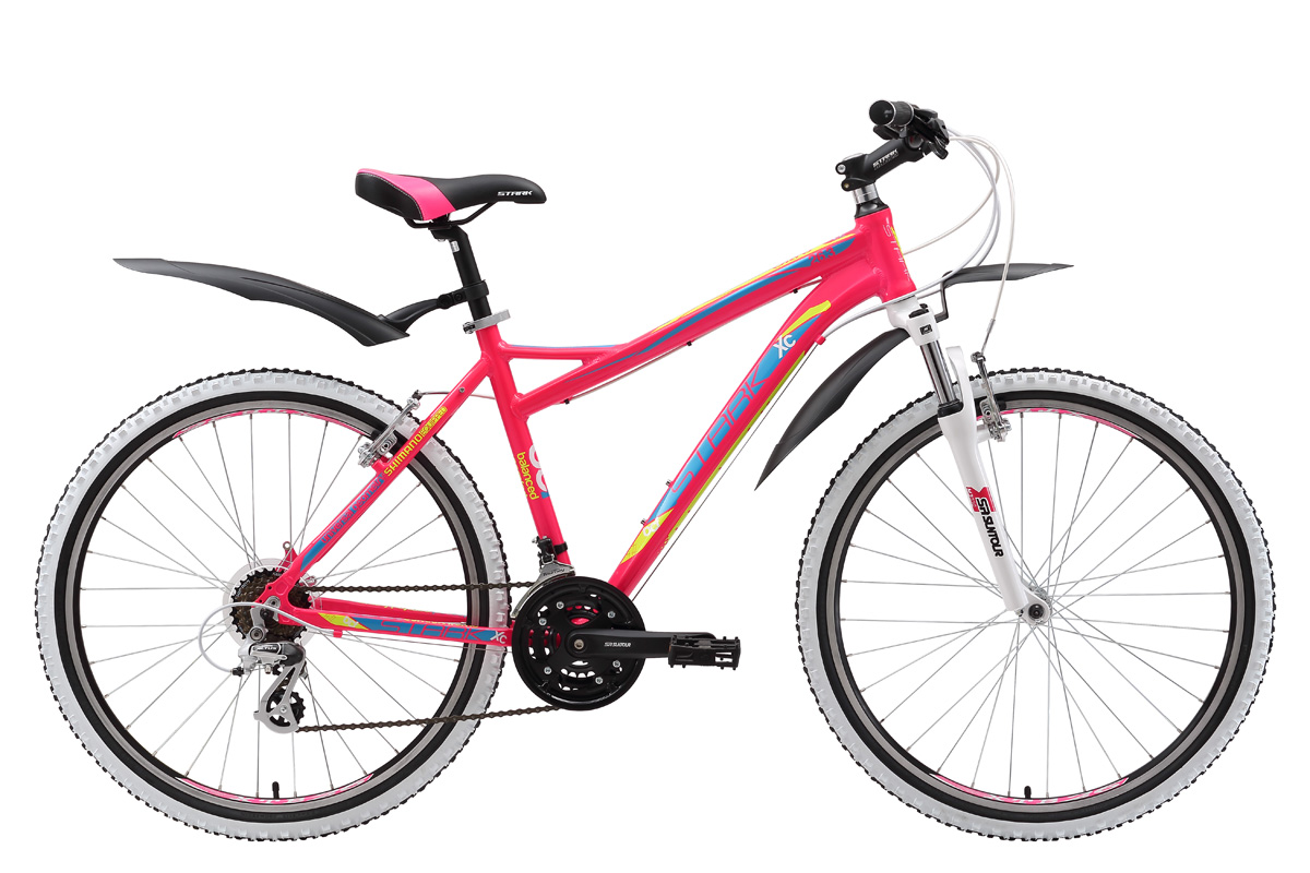 

Велосипед Stark Ultra 26.3 V (2017) розово-желтый 16"