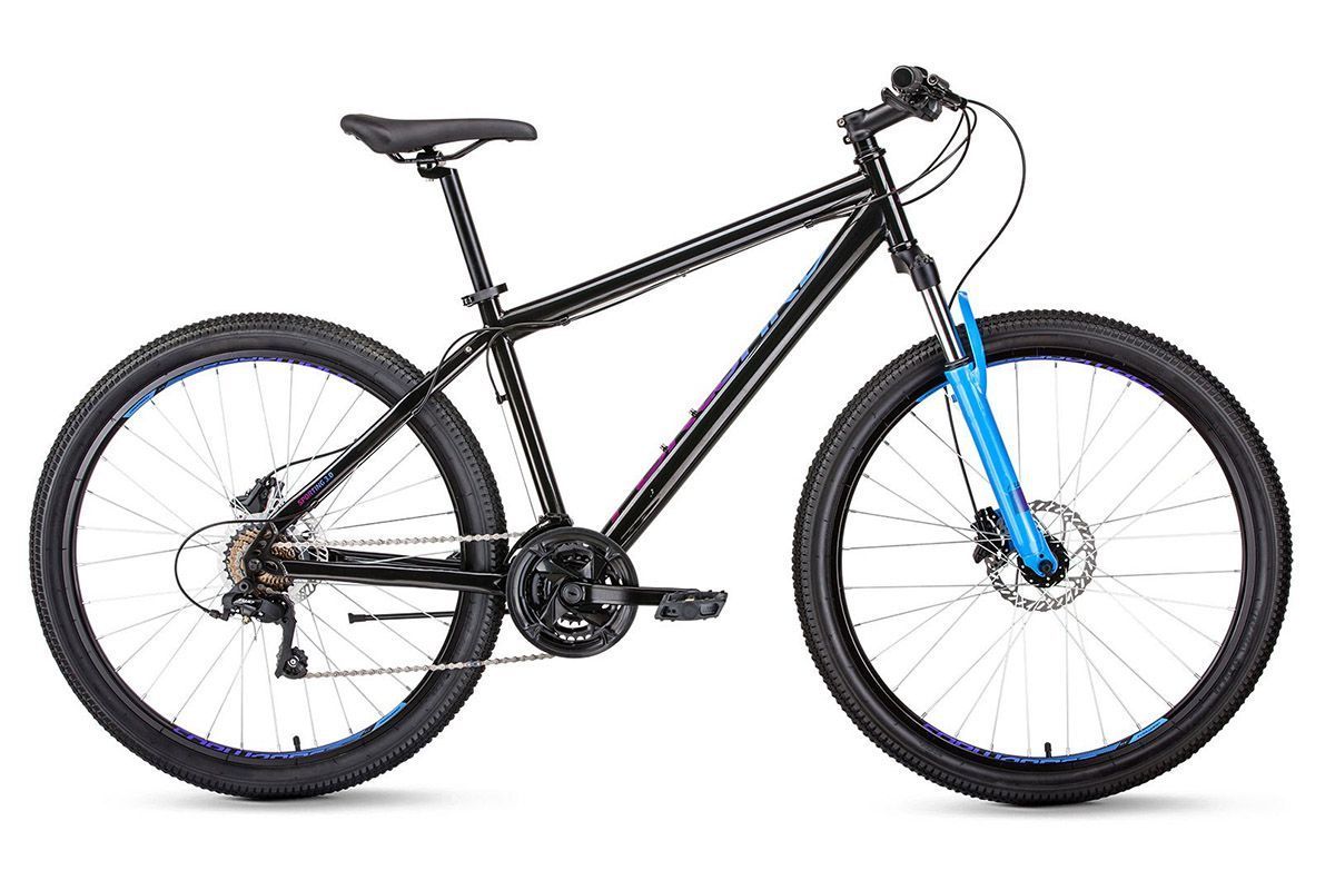

Велосипед Forward Sporting 27.5 3.0 disc (2019) черно-синий