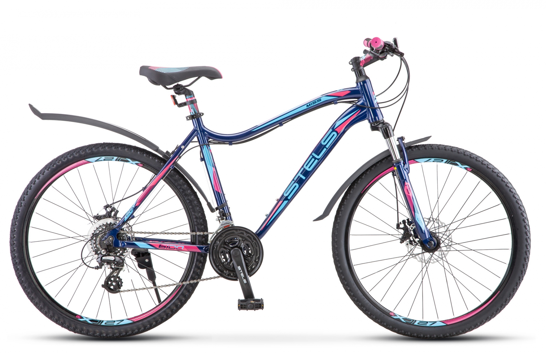 

Велосипед Stels Miss 6100 MD 26 V030 (2019) темно-синий