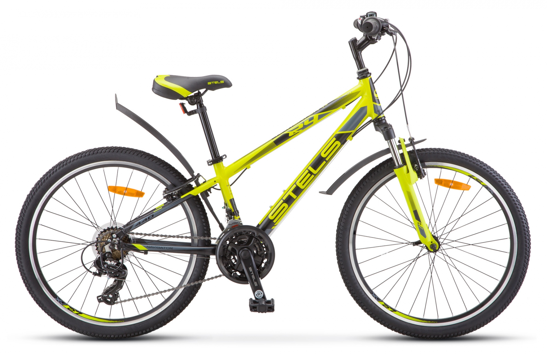 

Велосипед Stels Navigator 440 V 24 V030 (2019) лайм