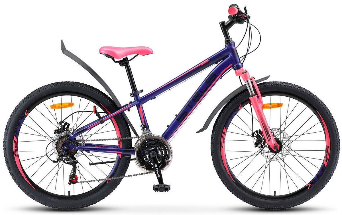 

Велосипед Stels Navigator 400 MD 24 21-sp V010 (2019) зеленый