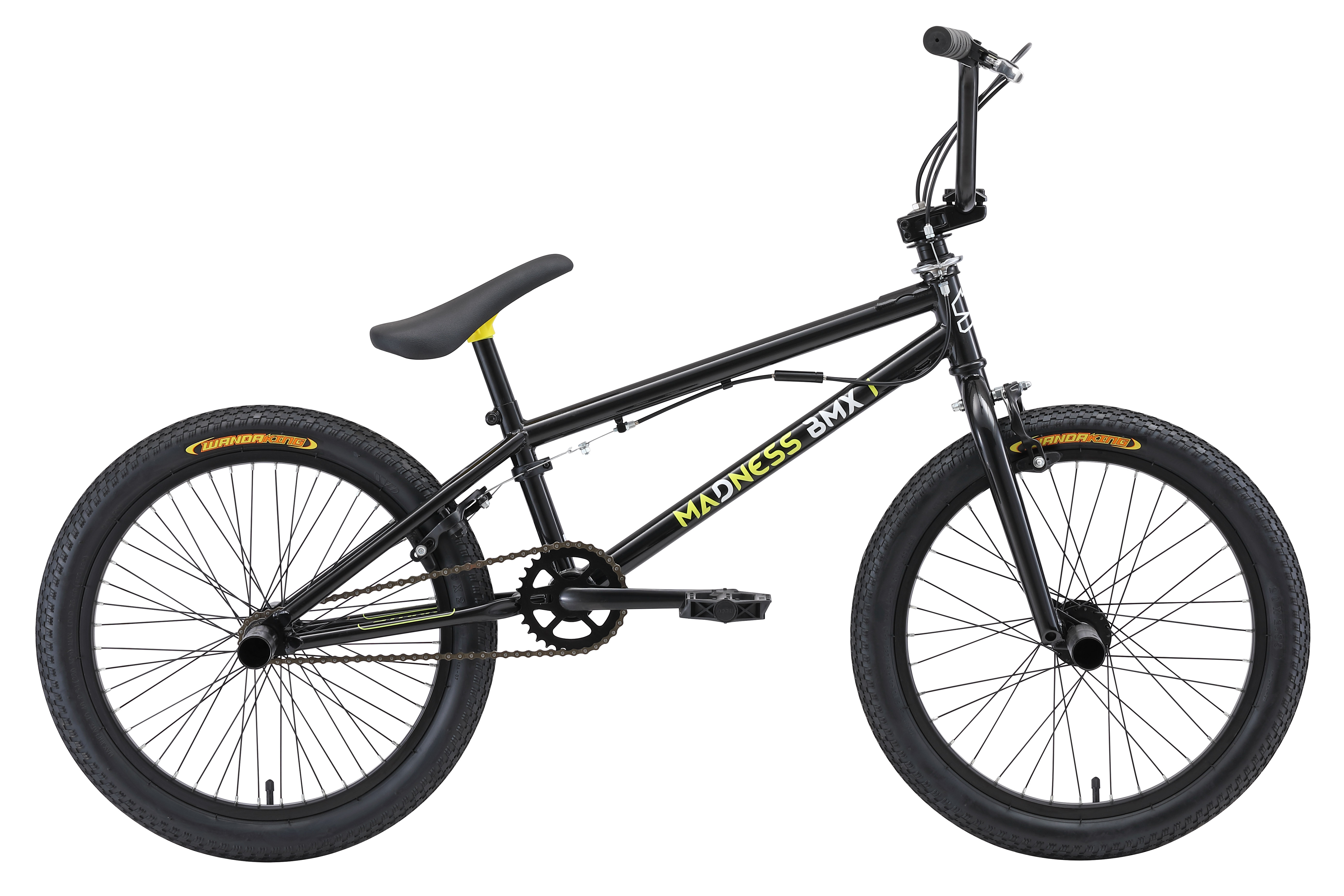 

Велосипед Stark Madness BMX 1 (2018) черно-желто-белый one size