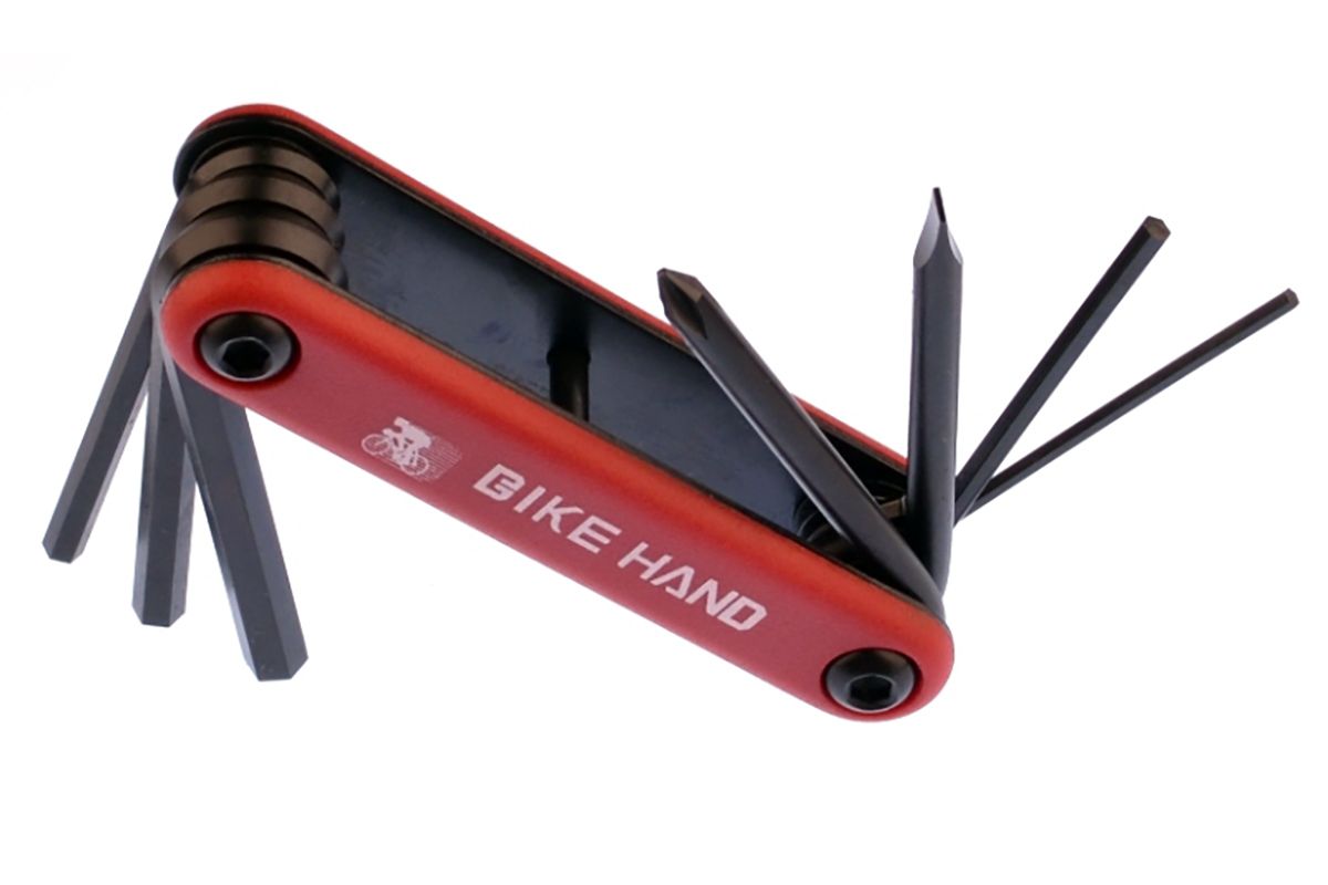 

Обслуживание / Хранение BIKE HAND, Набор шестигранников 7 в 1 BikeHand YC-267