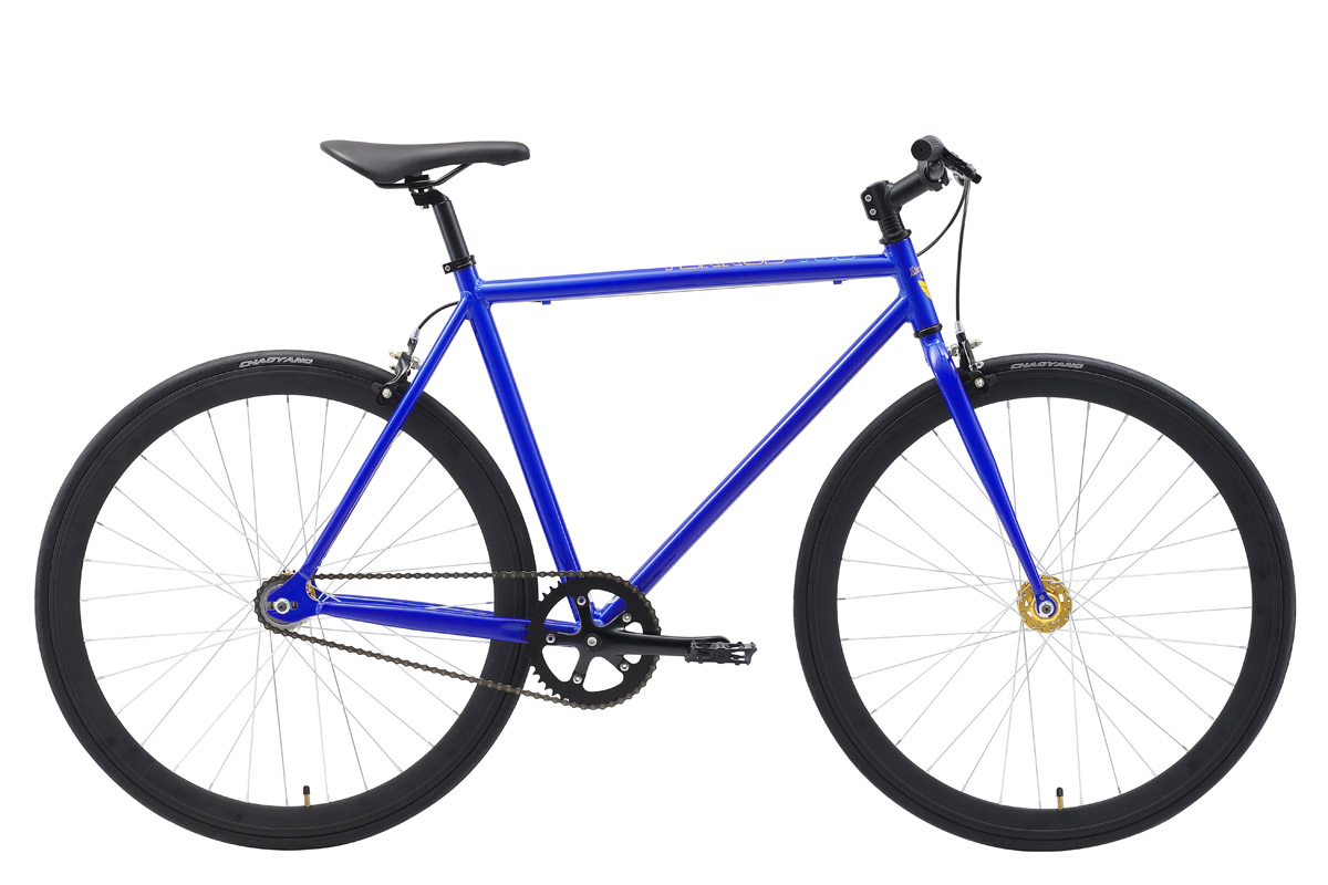 

Велосипед Stark Terros 700 S (2018) синий/жёлтый