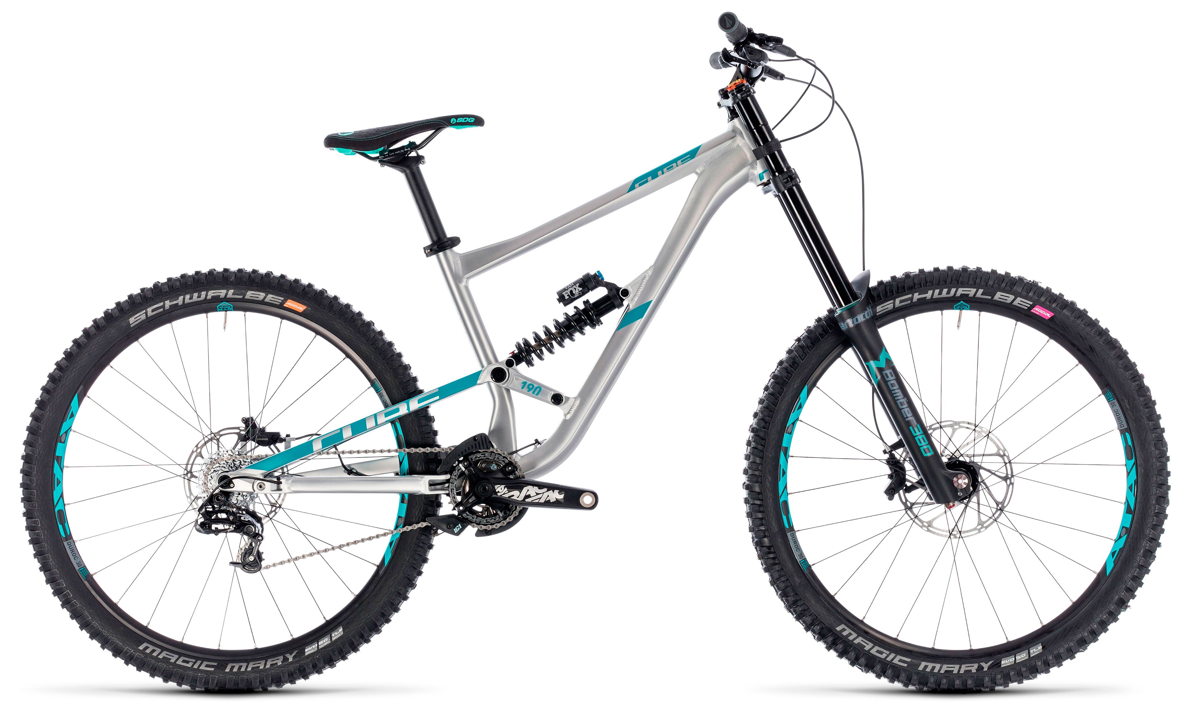 Двухподвесный велосипед CUBE Hanzz 190 SL 27.5 (2018)