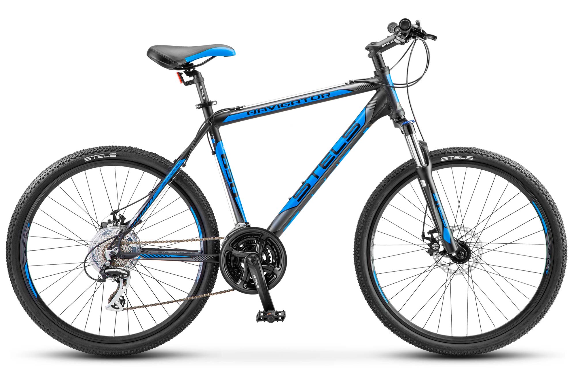 

Велосипед Stels Navigator 650 MD 26 (2018) черно-синий
