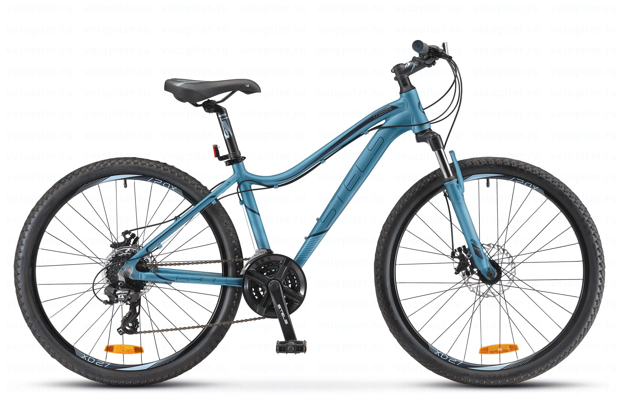 

Велосипед Stels Miss 6300 MD 26 (2018) синий 17"