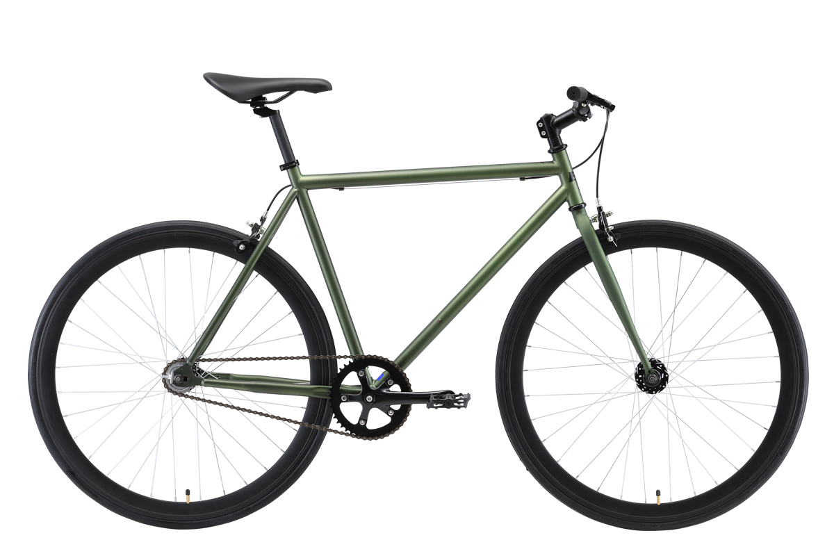 

Велосипед BLACK ONE, Велосипед Black One Urban 700 (2019) зелёный/чёрный