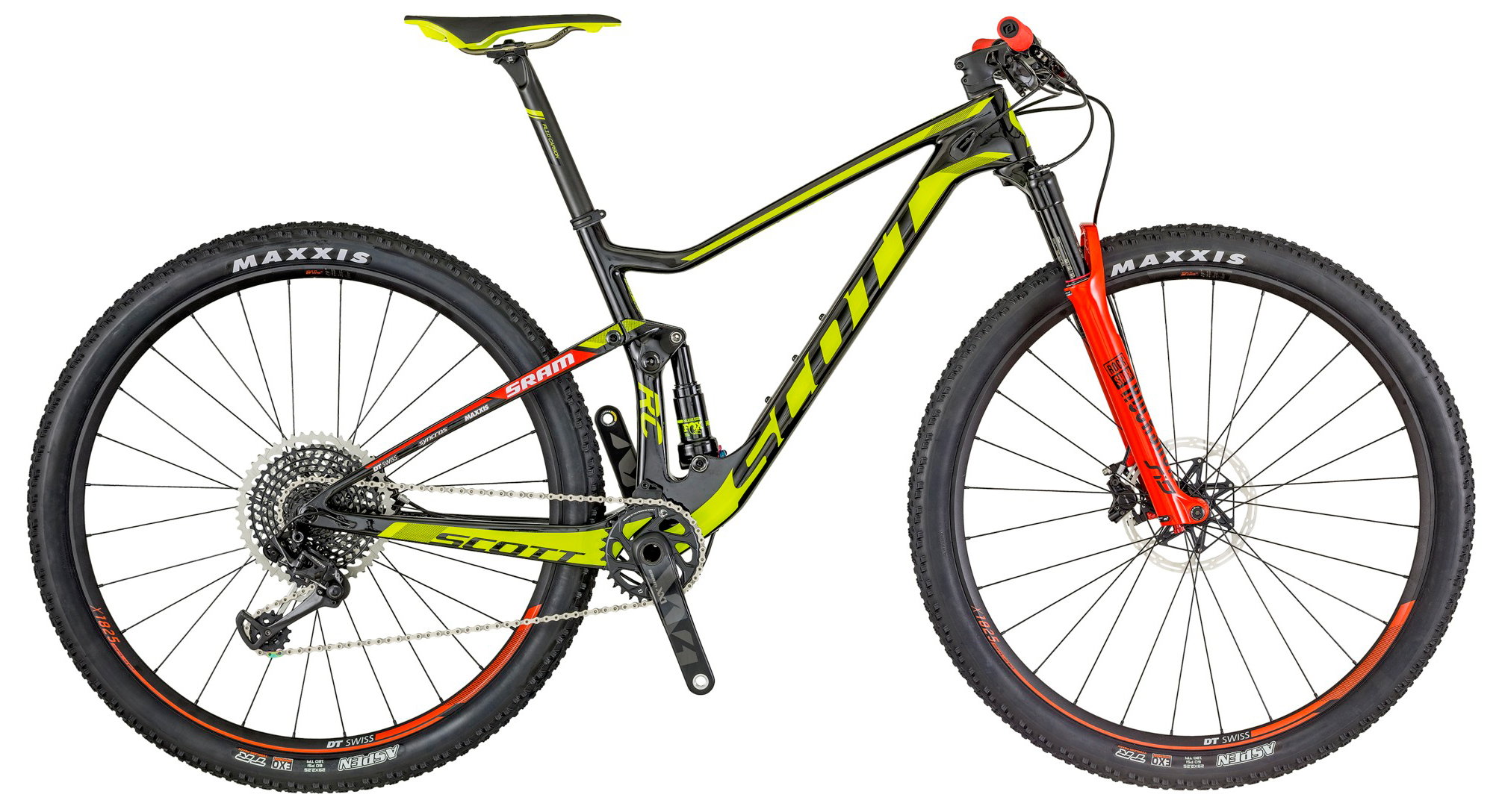 Двухподвесный велосипед 29 дюймов SCOTT Spark RC 900 WORLD CUP (2018)