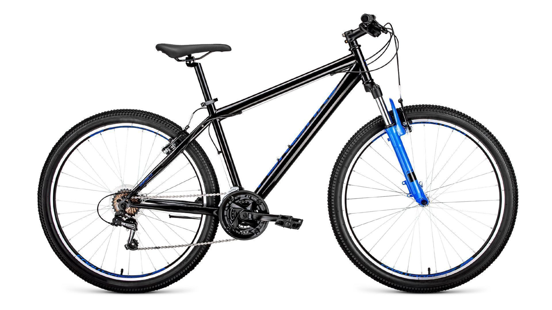 

Велосипед Forward Sporting 27.5 1.0 (2019) чёрный