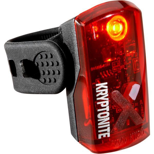 

Аксессуар KRYPTONITE, Фонарь задний Kryptonite AVENUE R-19 2LED чёрный