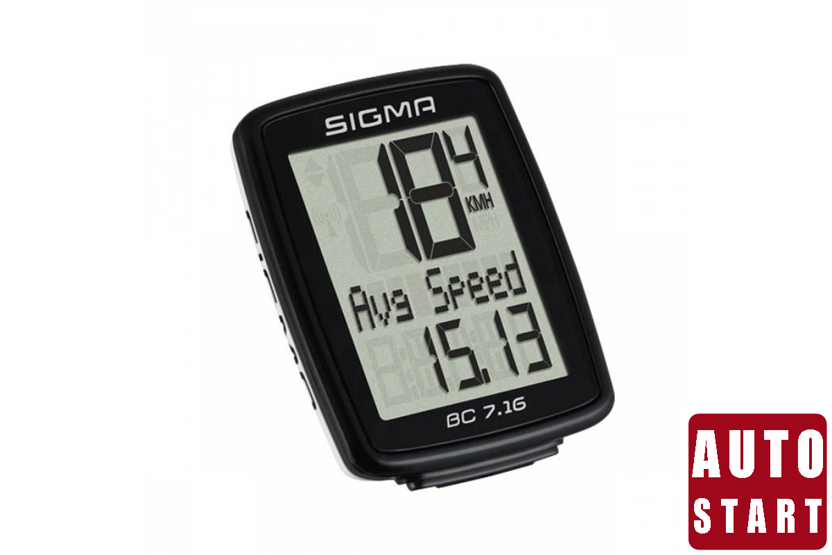 

Аксессуар SIGMA, Велокомпьютер Sigma BC 7.16 чёрный