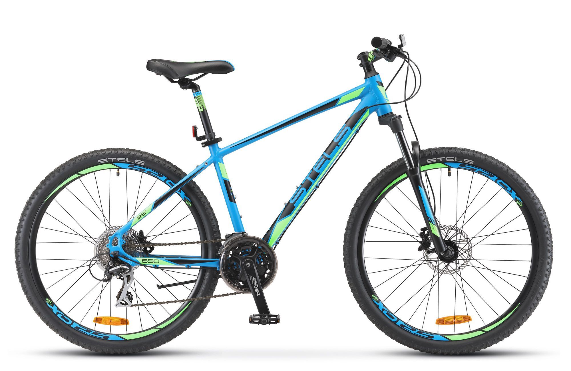 

Велосипед STELS, Велосипед Stels Navigator 650 D 26 (2018) синий