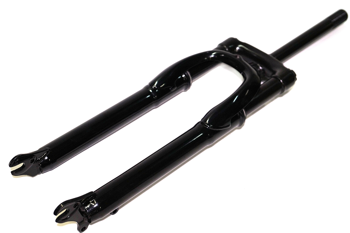 Вилка EASING ES 225-2 26"*1" резьбовая, пружинная, стальная, черная, 2,4кг Вилка EASING ES 225-2 26"*1" резьбовая, пружинная, стальная, черная, 2,4кг