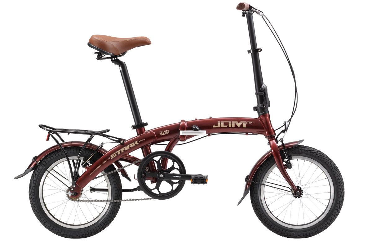 Велосипед Stark Jam 16.1 SV (2017) коричнево-серебристый one size