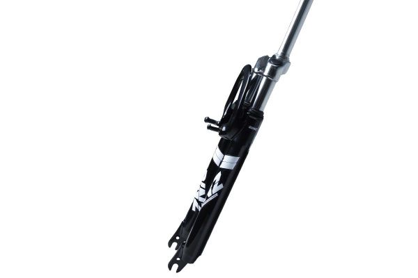 Вилка GRINZ ES 225-1 29"*1" V-br резьбовая, пружина, стальная, черно\белая, 2,85кг