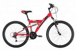 Двухподвесный велосипед 26 дюймов BLACK ONE Flash FS 26 (2022)