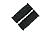 Грипсы MTB ST-43 90mm black, резина, черные
