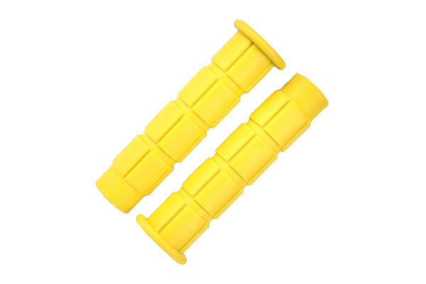 Грипсы MTB HL-GB72 130mm, резина, желтые