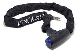 Замок велосипедный цепь 8*900мм Vinca Sport