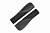 Грипсы MTB HL-G303-1 130mm, эргономические, резина, черно-серые