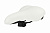 Седло KS-9056 MTB 260*205mm,суперкомфорт,эластомер,700гр,белое