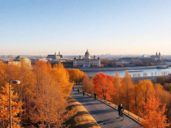 Лучшие маршруты для осенних велосипедных прогулок в Москве