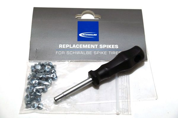 Набор шипов Schwalbe SET Studs+TOOL 50штук