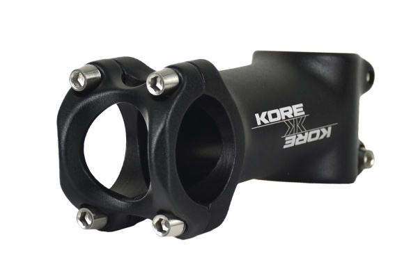 Вынос руля KORE XCD1, AL-6061-T6,L-80mm,руль 31,8mm, угол наклона 6 гр.черный,140гр.